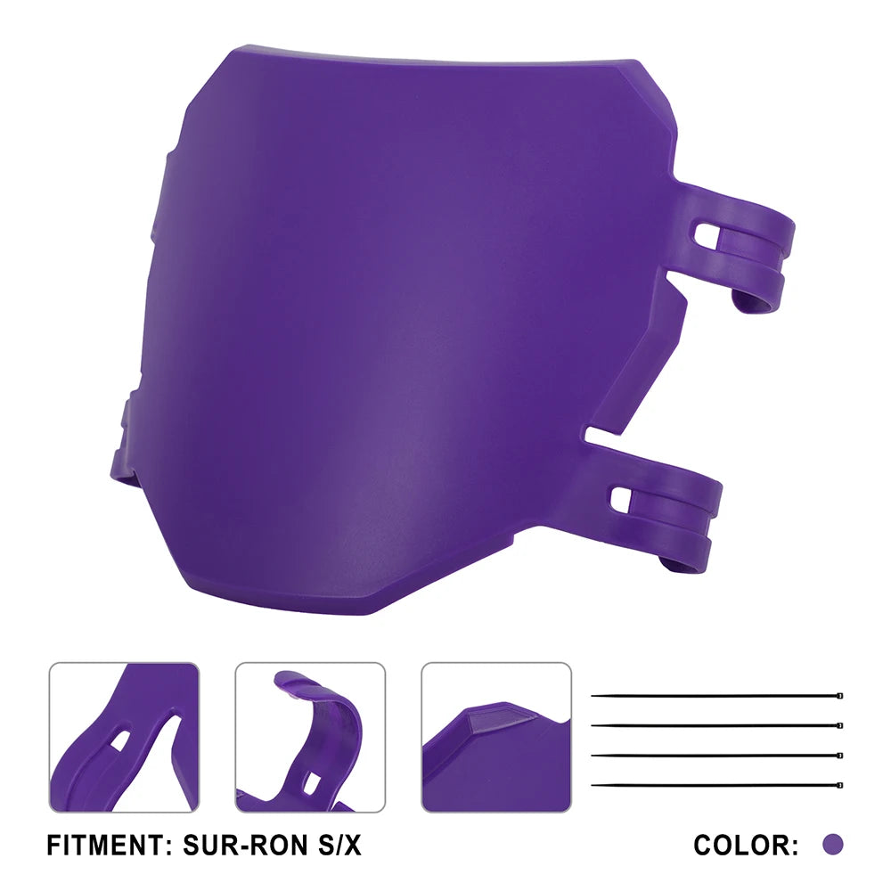 Universal Electric Bike Number Plate