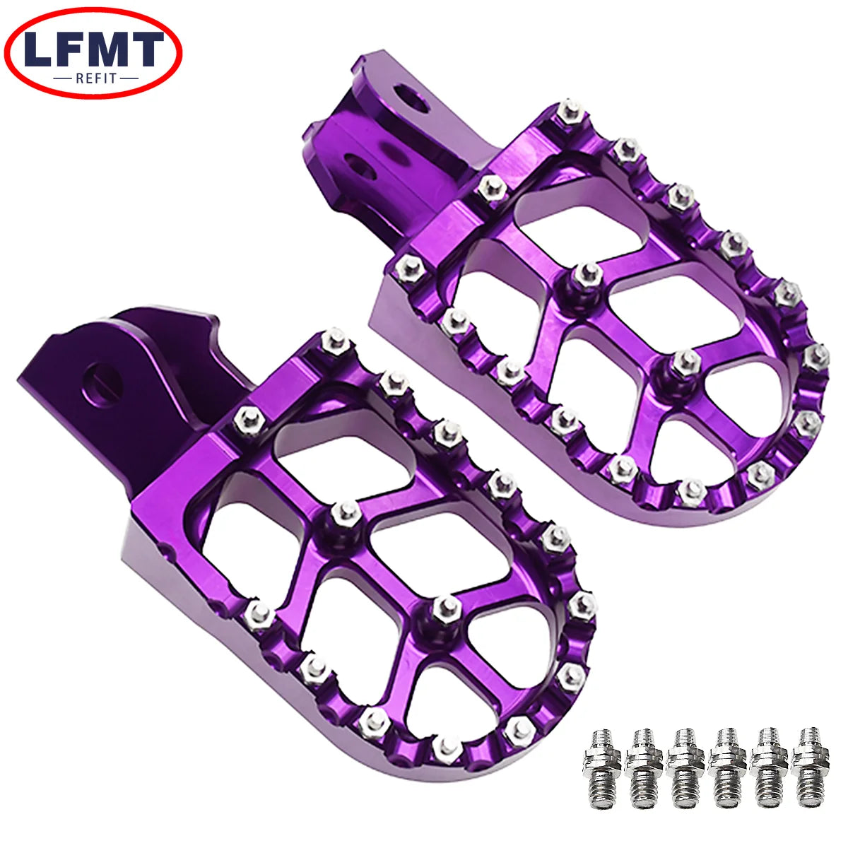 E-moto foot pegs