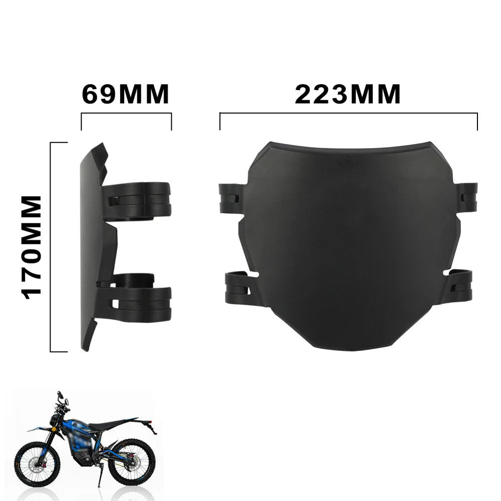 Universal Electric Bike Number Plate